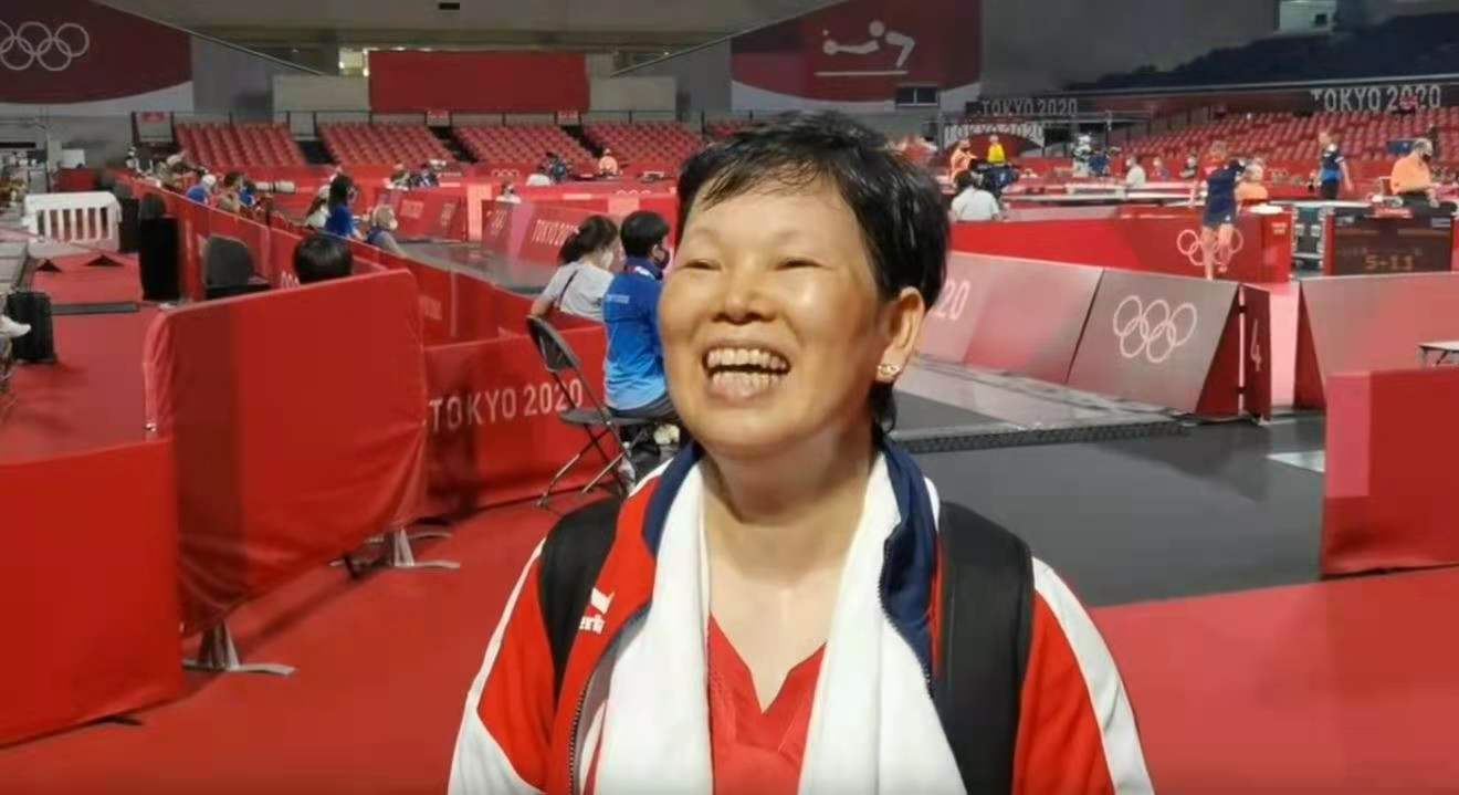 中国乒乓球有多厉害？58岁“奶奶”选手仍代表欧洲国家参加奥运会