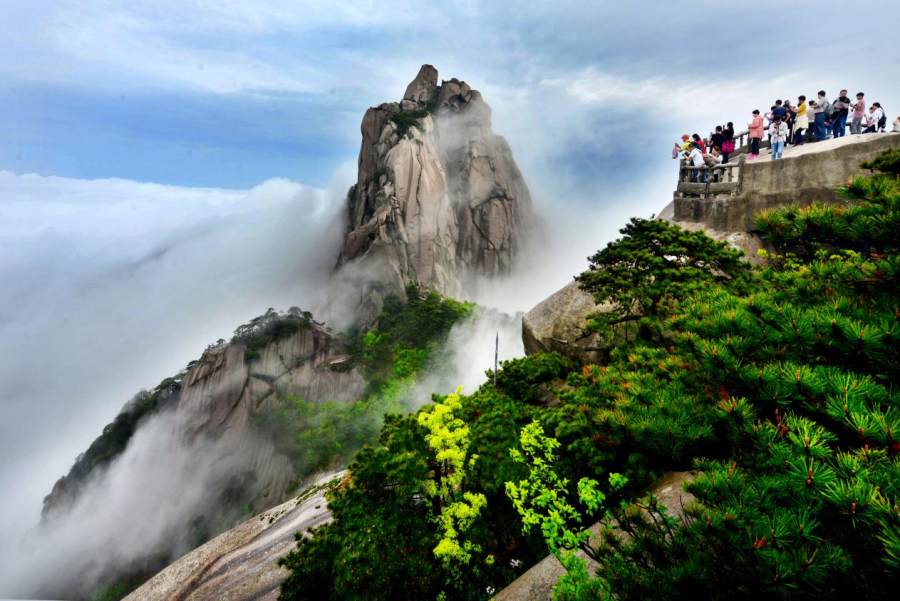 Hefei Net: Tianzhu Mountain in Anhui, as a global geopark, is famous ...