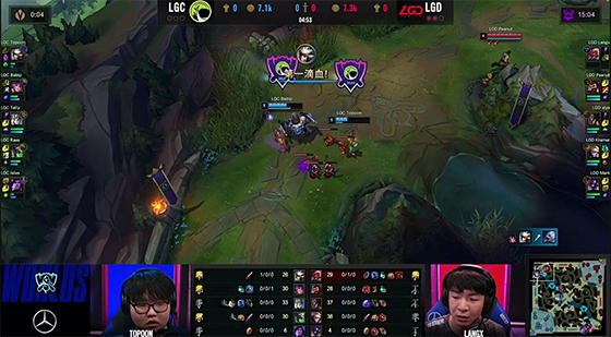 S10：又一场3-0！LGD3-0淘汰LGC晋级S10小组赛