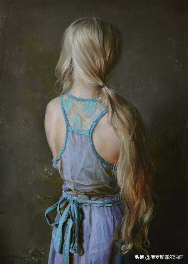俄罗斯艺术家最美人体油画性感逼真宛如高清照片