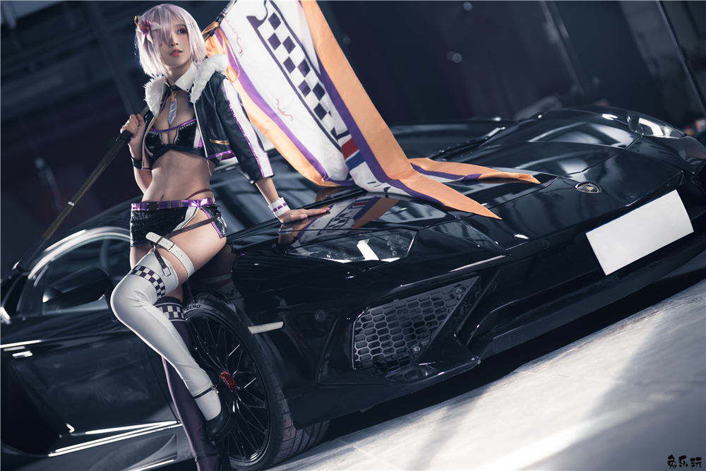 【cosplay】爱老师_PhD作品合集精选丨玛修-黑枪呆-同人赛车