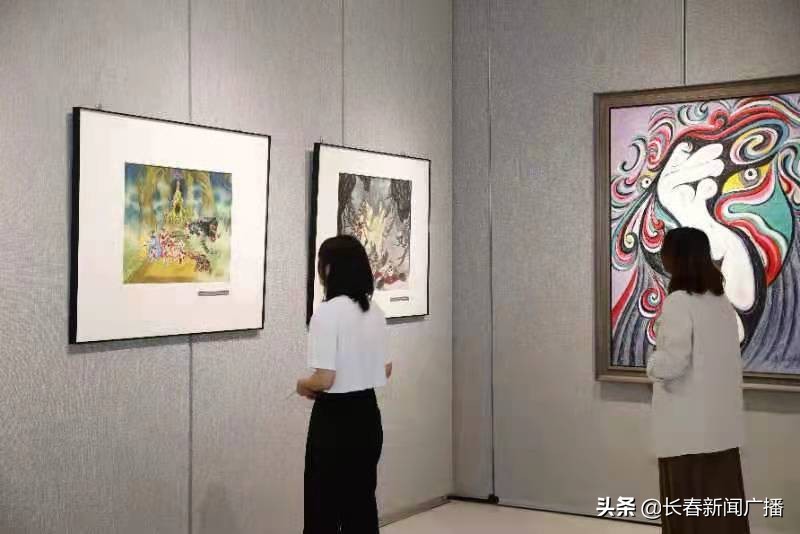 《薪火相传——史国娟 王钢 王强师生作品展》在吉林艺术学院开展