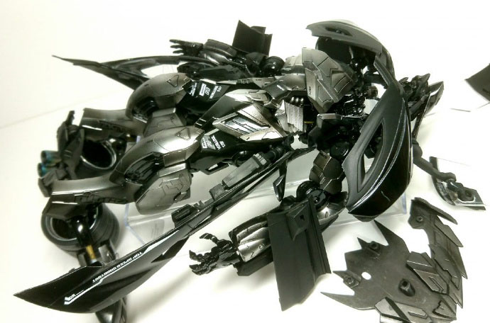 Gunpla Transformable Gunpla Transformers transformation, transformable sports car Barbatos ...