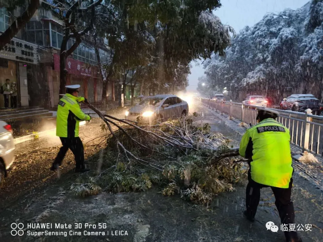 当“雪花白”邂逅“警服蓝”