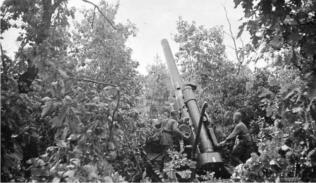 有想不到的，没不可能的！让德军胆寒的重炮时