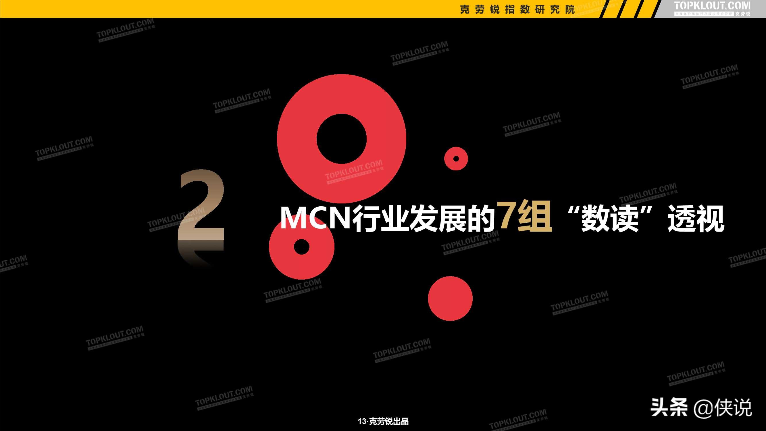 2021年中国内容机构（MCN）行业发展研究报告