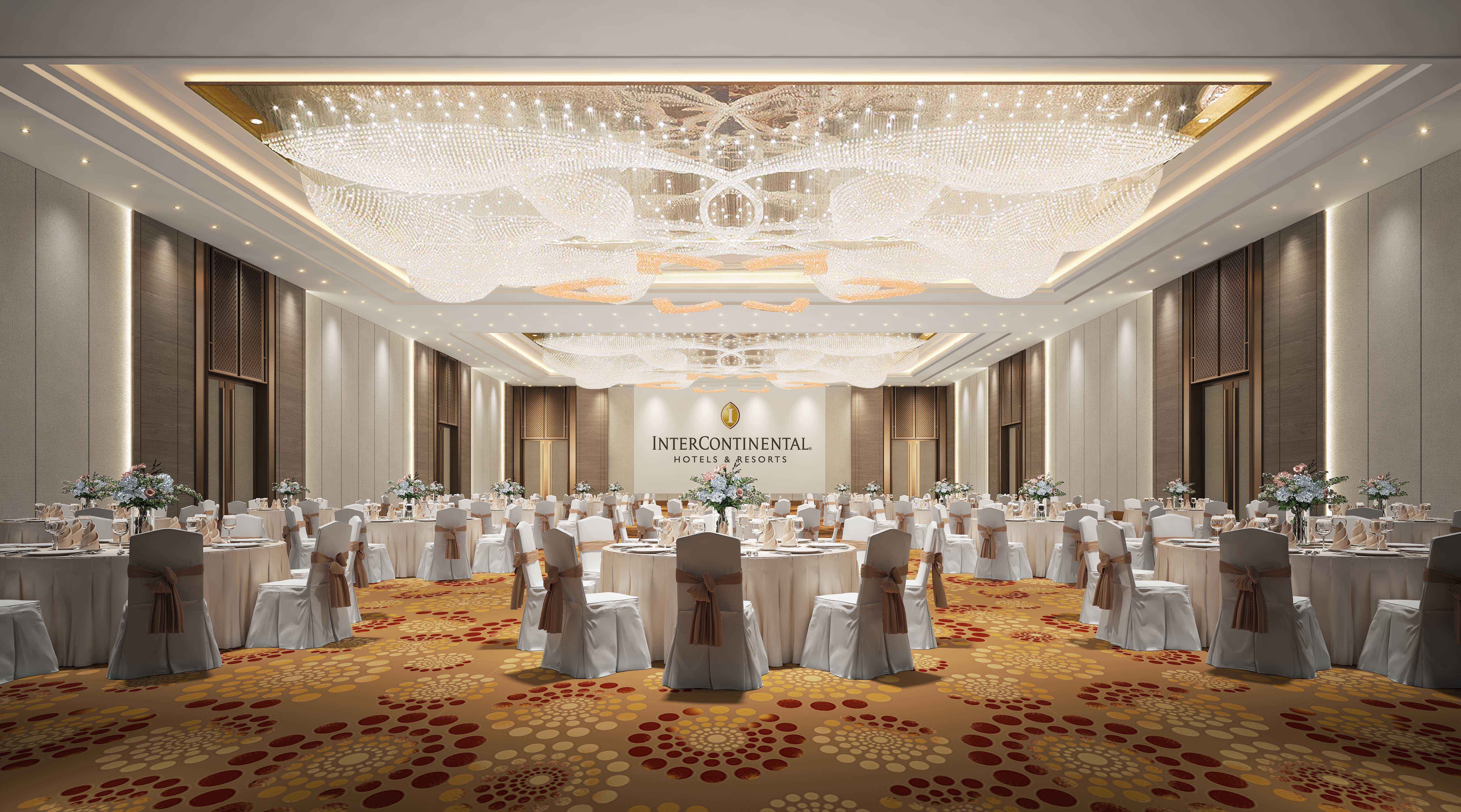 杭州洲际酒店“星际”婚礼秀全新国际厅即将启幕