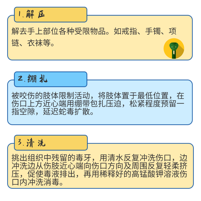 我有个朋友被五步蛇咬了，现在走了四步，会死吗？在线等，急