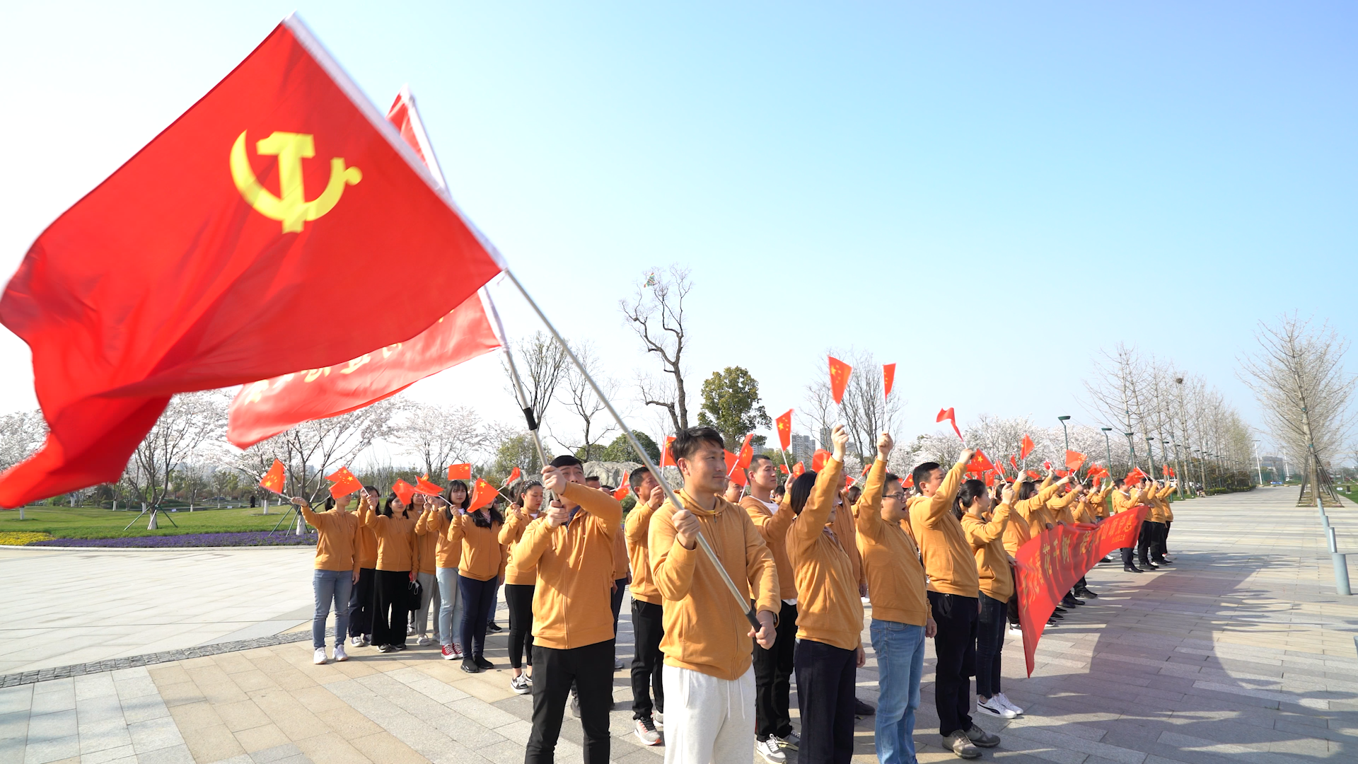 江北新区顶山街道总工会迎接建党百年系列活动回眸