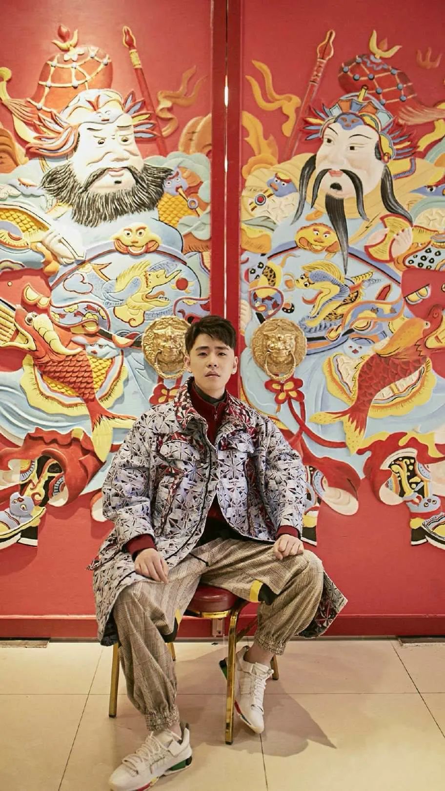 Wallpaper comes to Zhang Yunlei