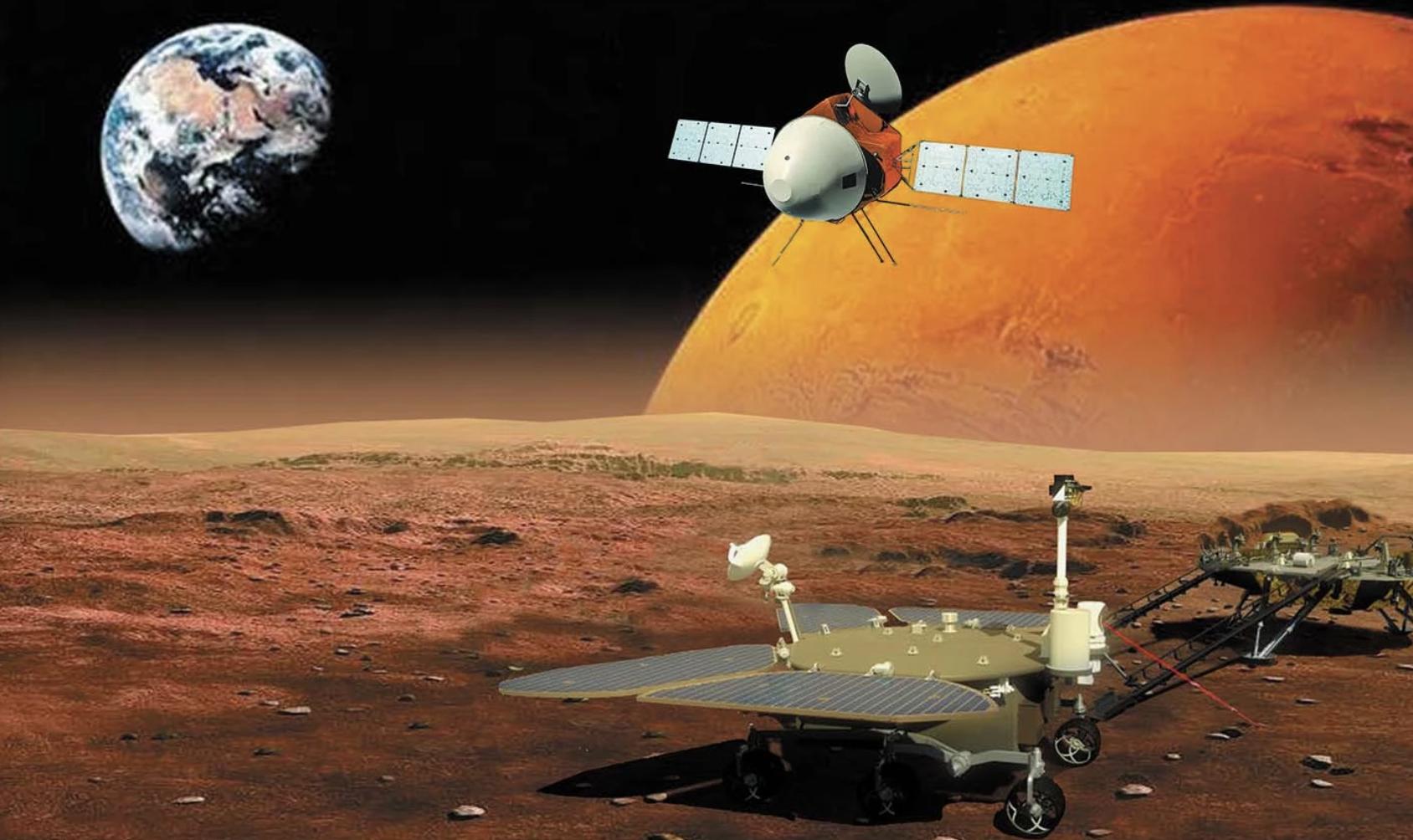 五星红旗插上火星！总师激动落泪，美国媒体赞叹：超越了同行
