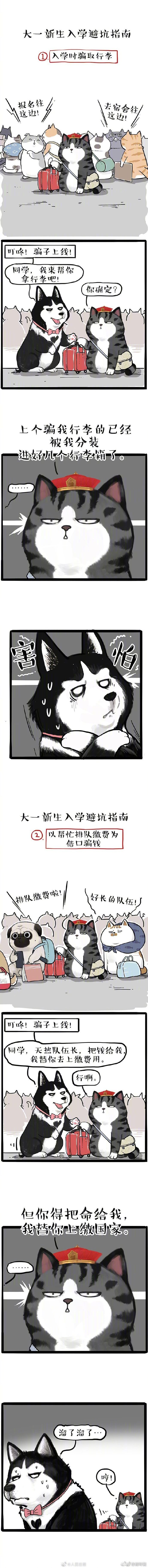 实用！漫画版开学防骗指南