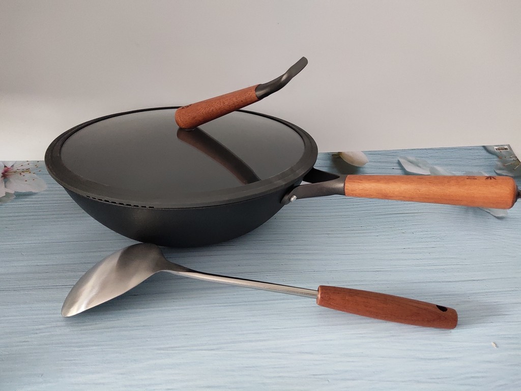 三禾窒氮轻铁锅 防锈无涂层 让菜肴回归老家的味道