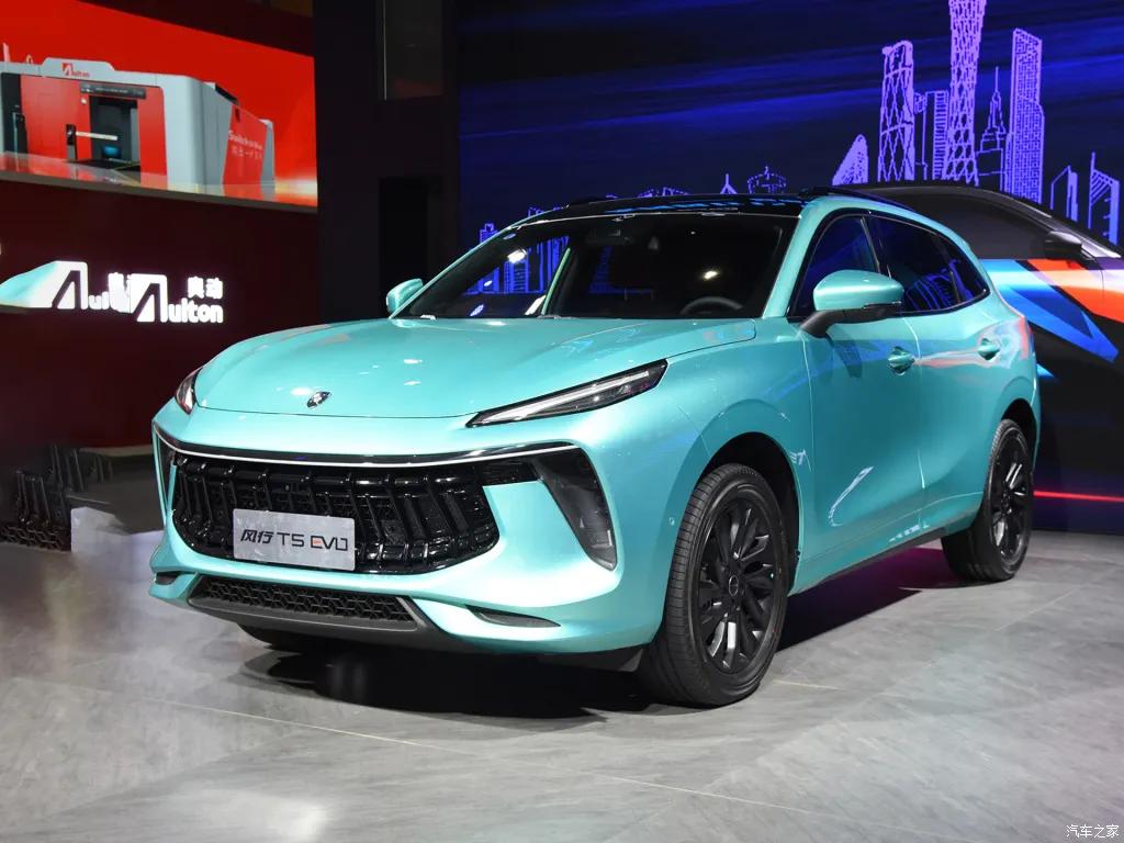 19英寸熏黑轮圈四出排气东风风行t5evo下月预售