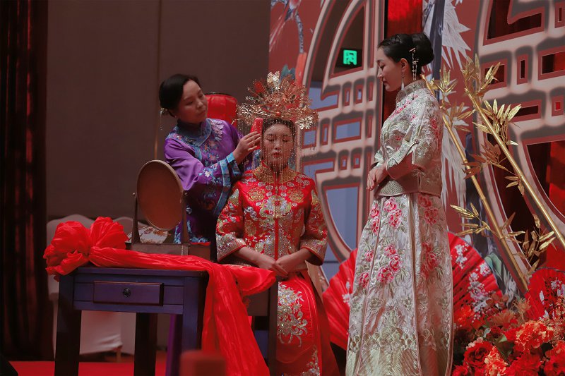 为爱造梦!平凉市婚博会唯美举办