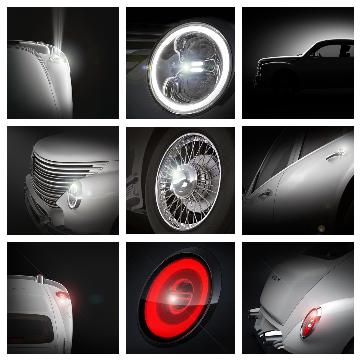 WEY复古车型：时光倒流70年，致敬流线型风格