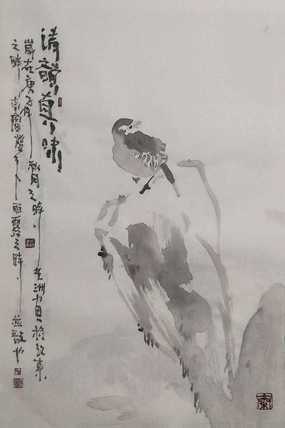 画家秦国强——写意花鸟处处彰显温馨的生活乐趣