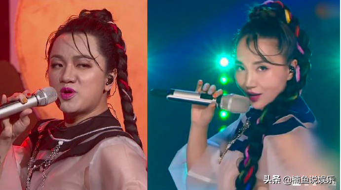 王祖蓝模仿的阿朵太像！动作身段气质拿捏得死