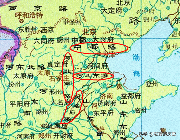 金代河北州府等級排名 北京 正定 大名 河間 定州 安陽前六 斌哥談歷史 Mdeditor