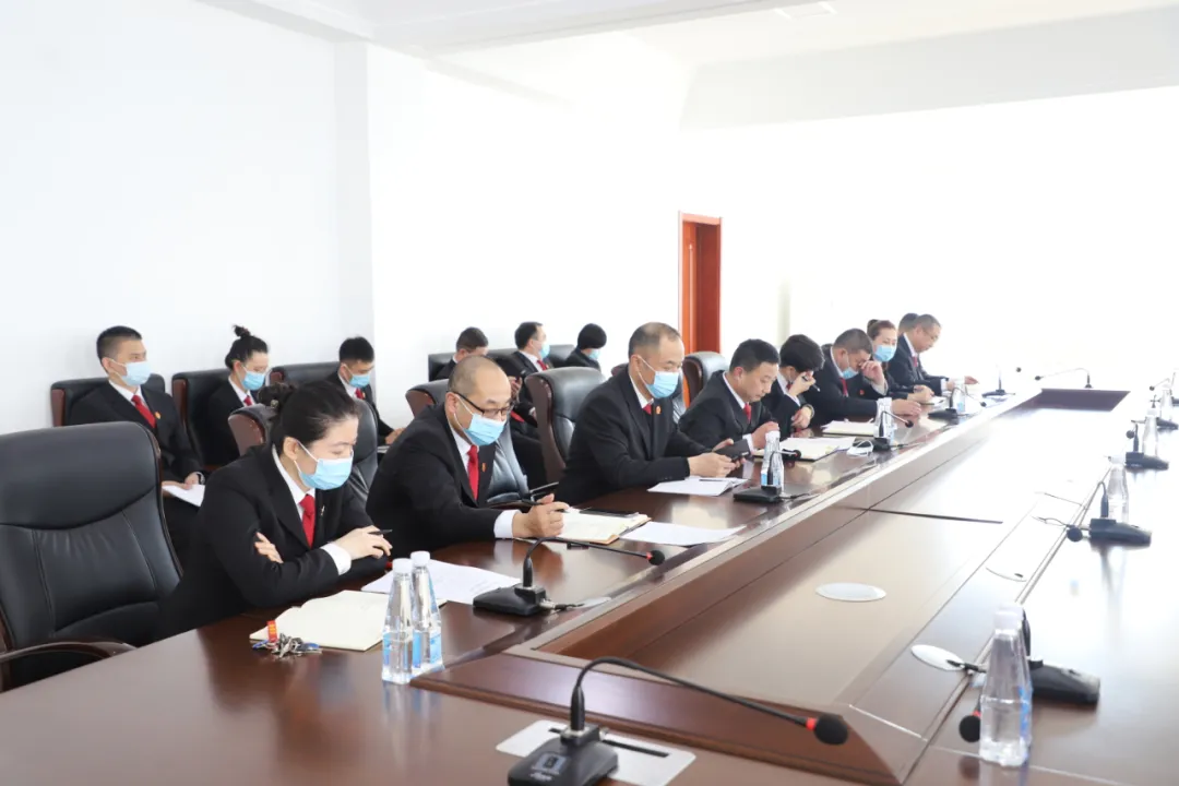 【教育整顿】尖山法院召开队伍教育整顿查纠整改环节座谈会