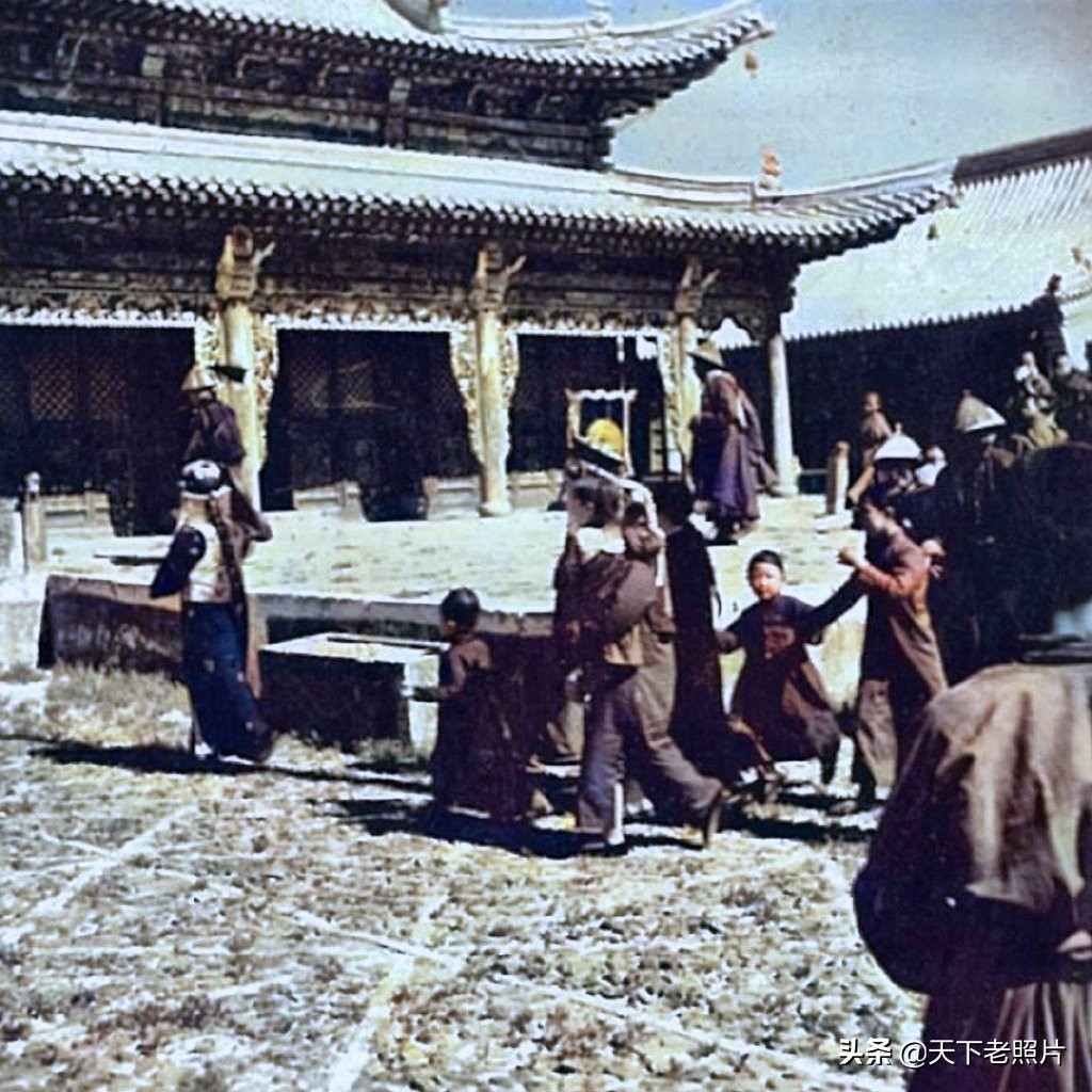 1939年内蒙古苏尼特右旗德王府老照片