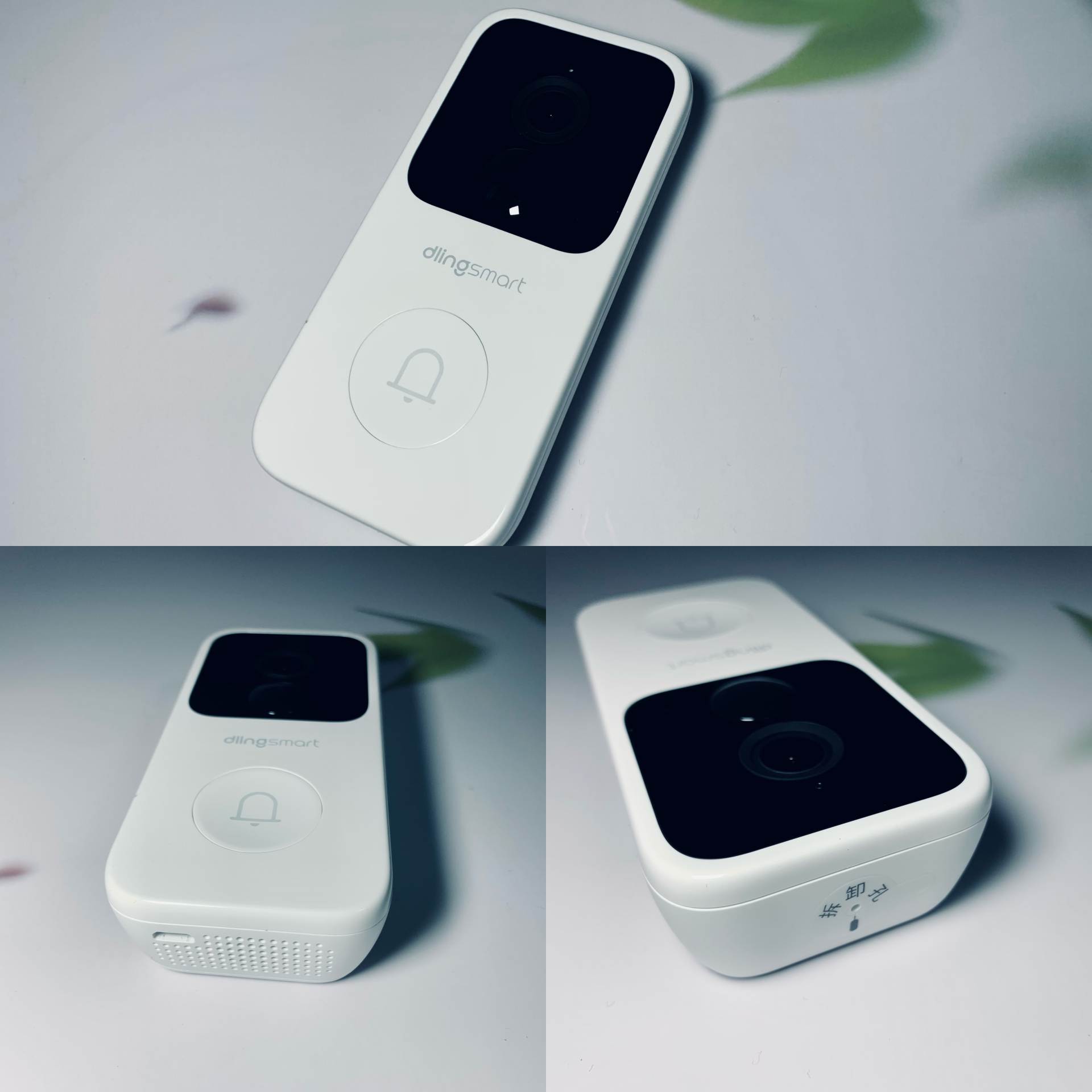 门外事情早知道-叮零智能视频门铃套装开箱评测