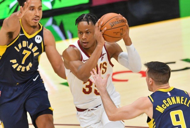 生涯首戰就當英雄！騎士5號秀末節16分+0.3秒2+1絕殺，隊友瘋狂慶祝如同奪冠！（影）-黑特籃球-NBA新聞影音圖片分享社區