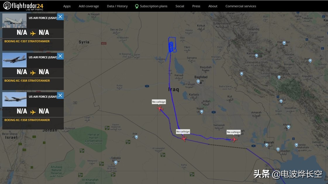 多架战机飞往中东，局势十分紧张！美军发出警