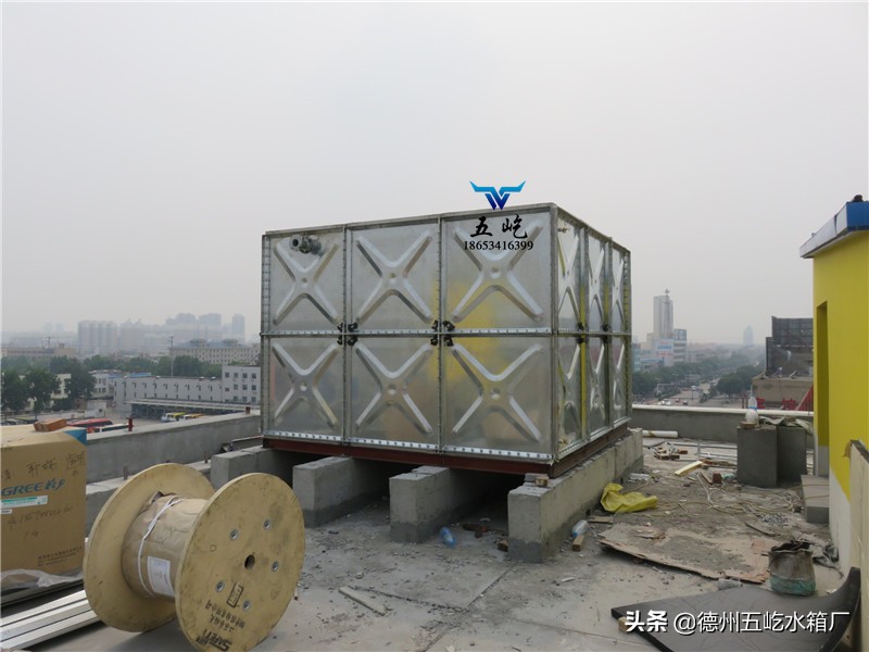 Strength and sealing of galvanized steel water tank iMedia