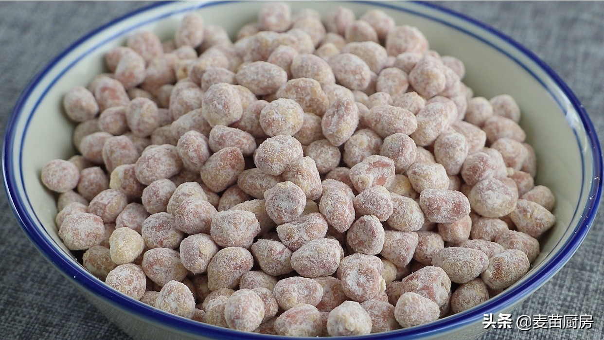 年夜飯花生好吃做法，加2雞蛋，老吃法教會你，吃一次就念念不忘