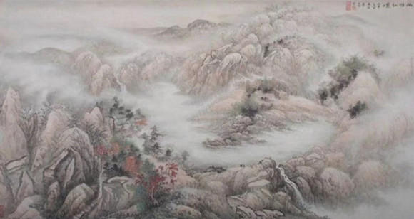 岳玉珍：怎么画好一幅山水画