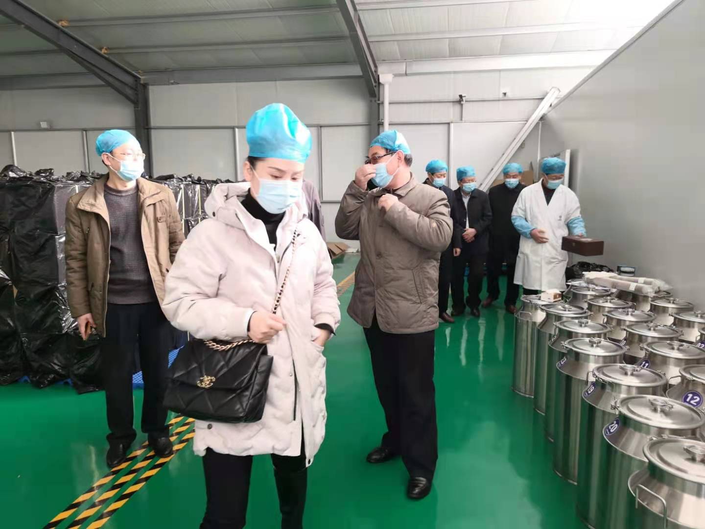 平顶山市绿盟“三新”调研组赴河南蝶王神酒业有限公司考察调研