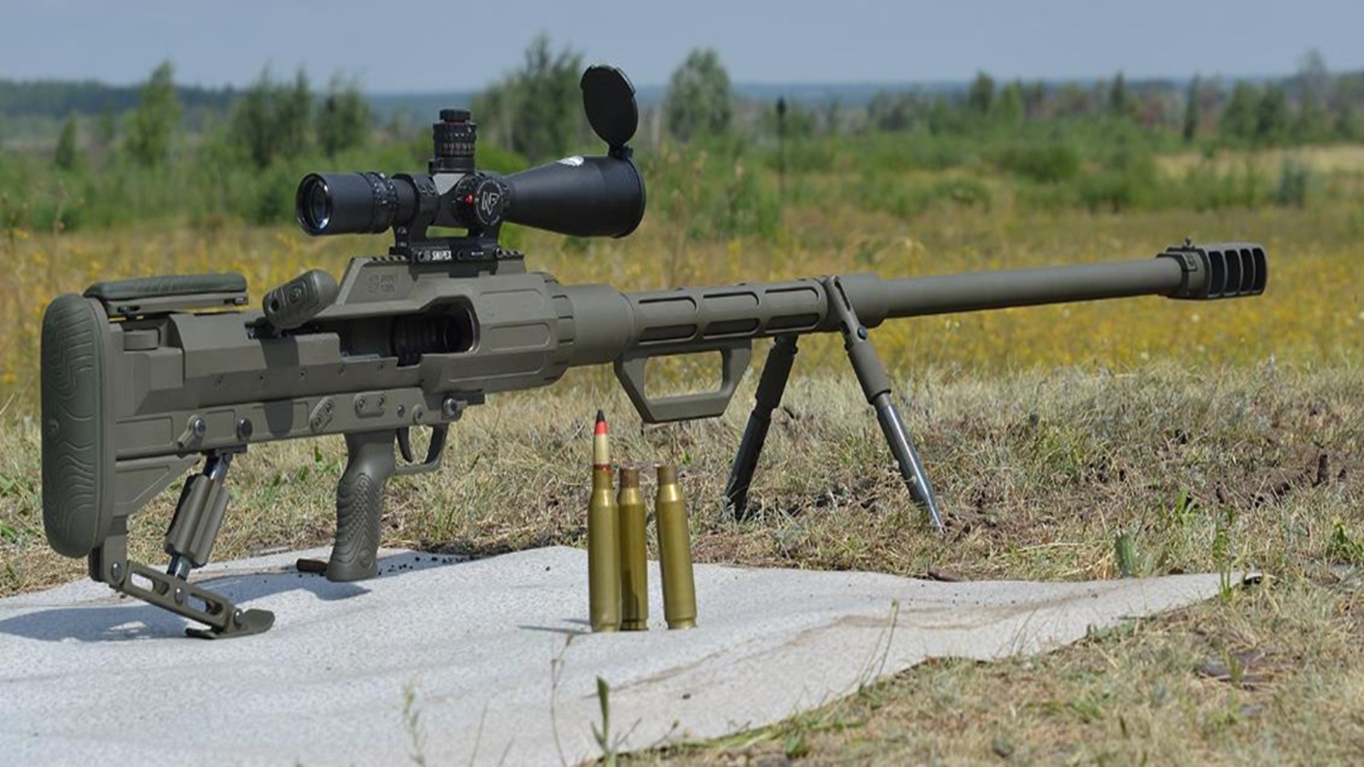 Ukraine is listed in two anti-material sniper rifles. Behind the ...