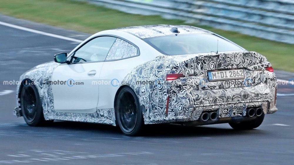 BMW M4 CSL latest test spy photos will be officially put into ...