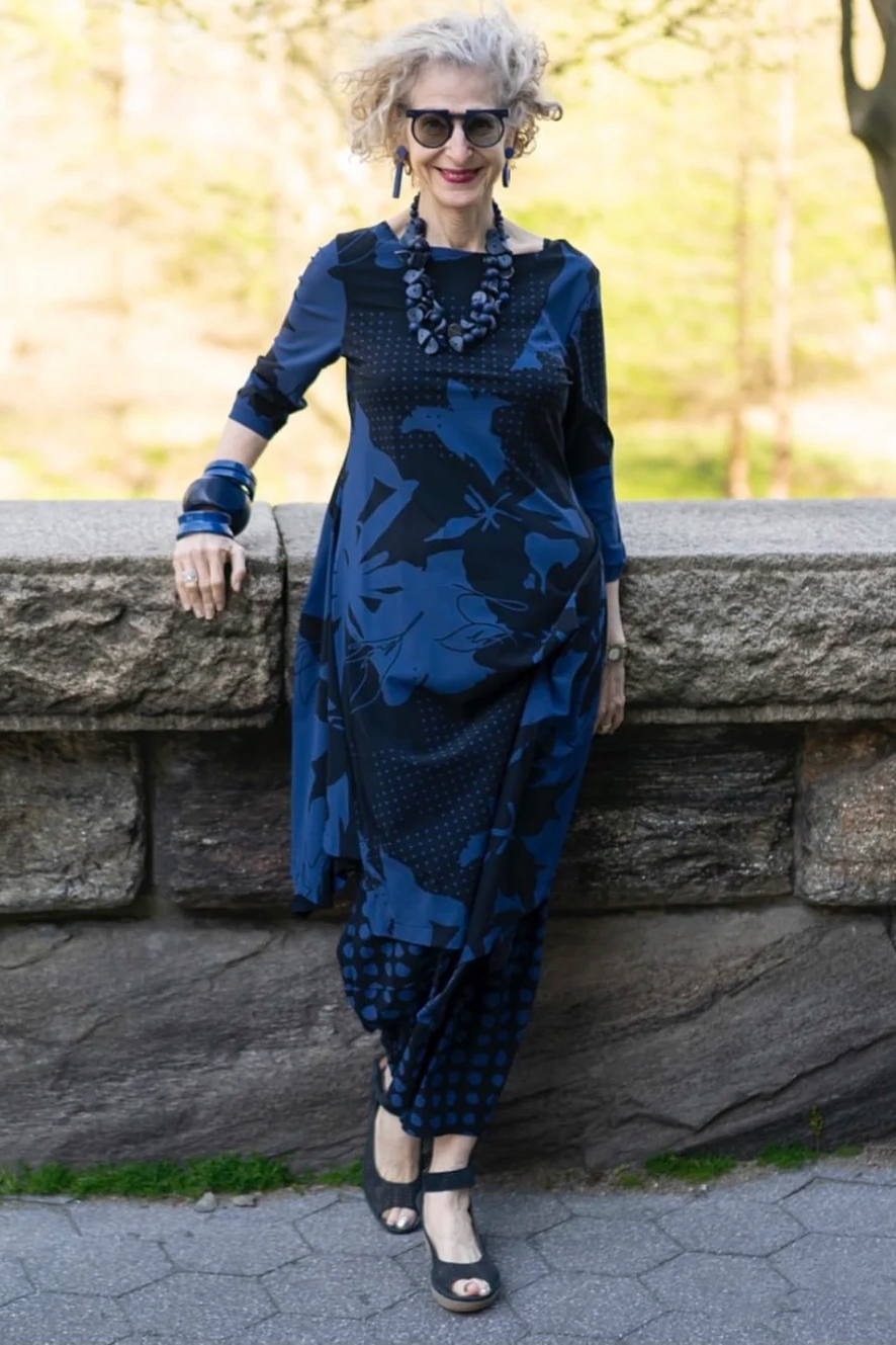 Grandma's fashion, this is what 70+ women should wear. Everyone praises ...