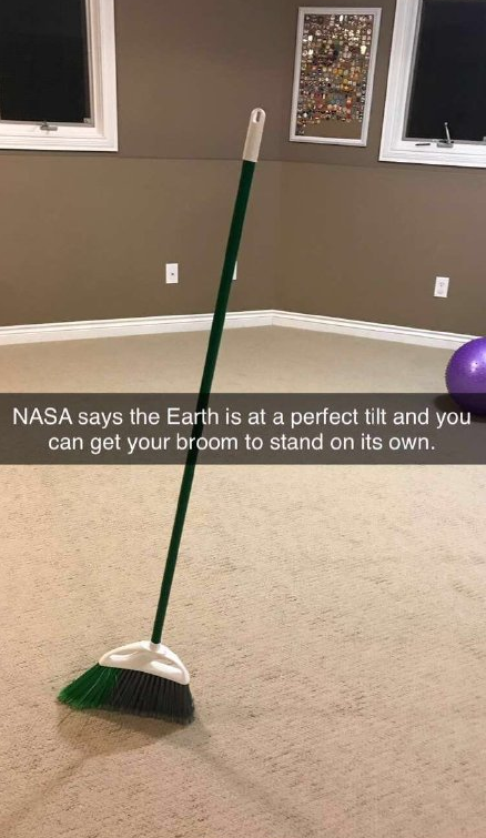 NASA立扫把挑战？又被收智商税了吧？