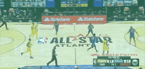 詹姆斯队连续4年赢下全明星赛！字母哥获MVP，当成总决赛打了