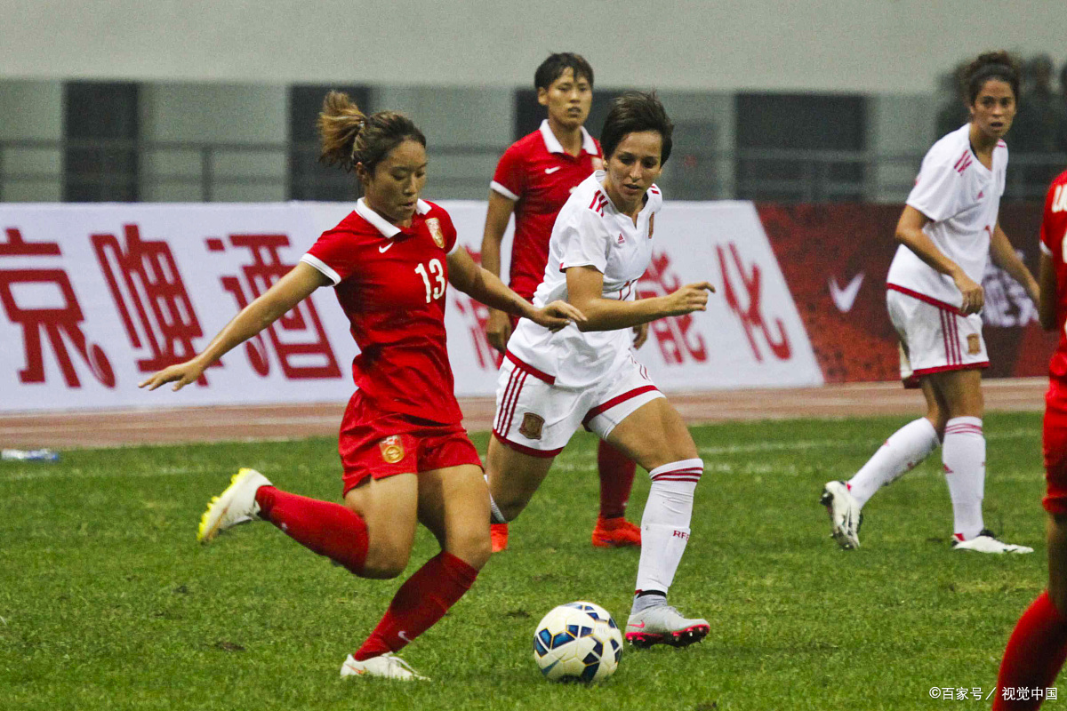 Arms of Chinese women football sends Korea, attend abstruse add beforehand contest, be worth women football to cheer for Gao Yan please! 