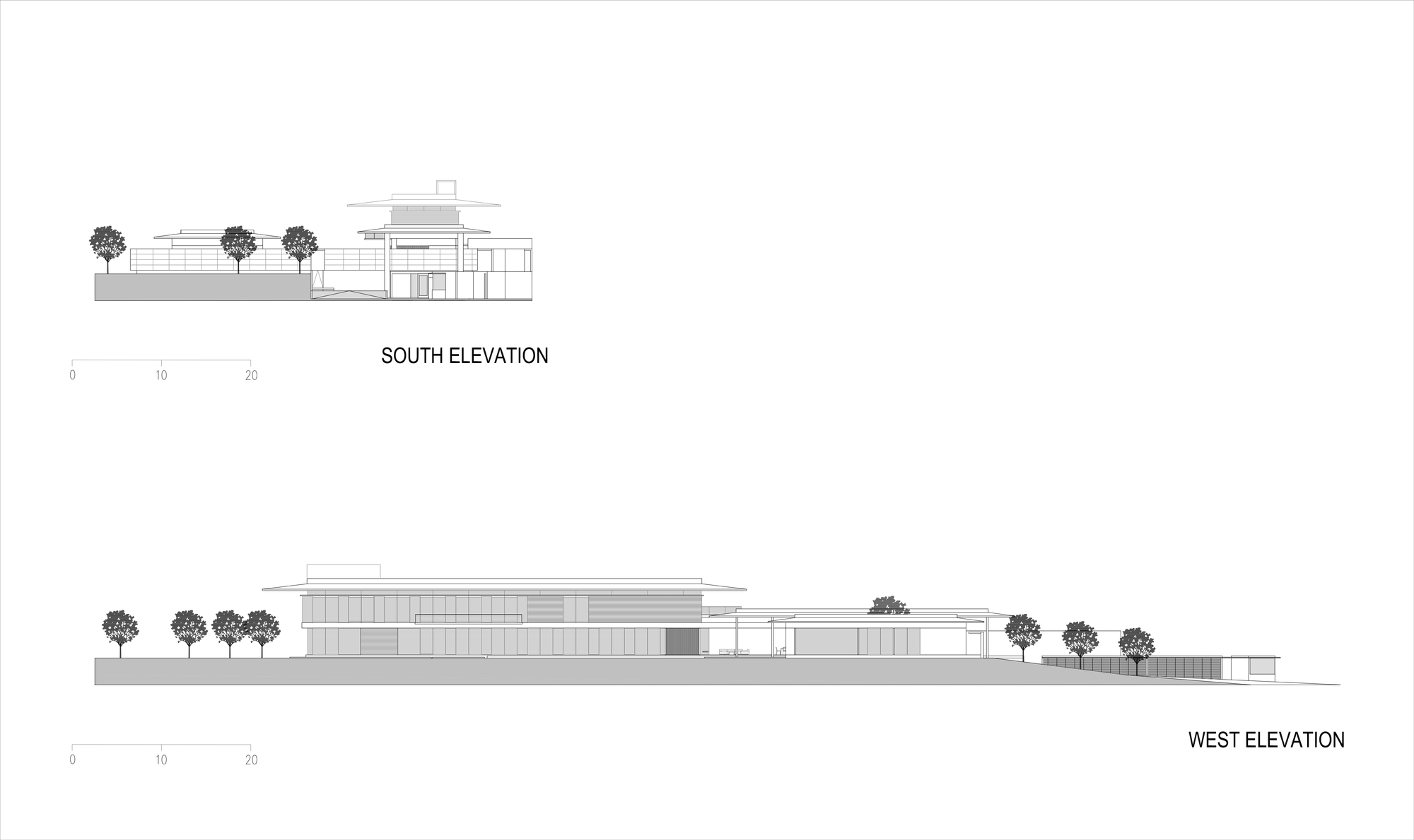 2000m²清水混凝土别墅，仅四居室却有700m²水池和3000m²花园