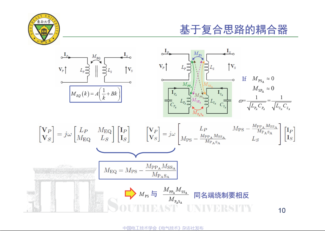 东南大学曲小慧教授：一族可抗偏移的通用型无线磁耦合器及设计