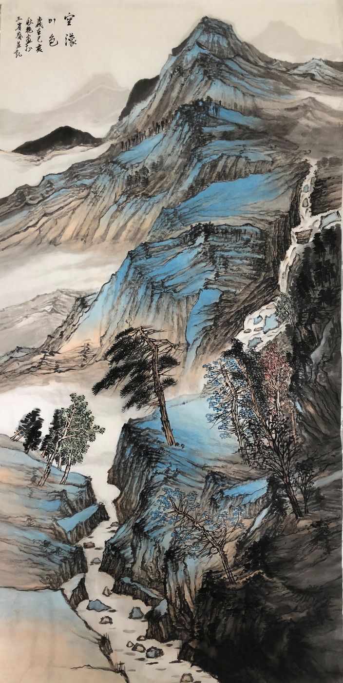 和风清穆—李秋艳山水画作品集