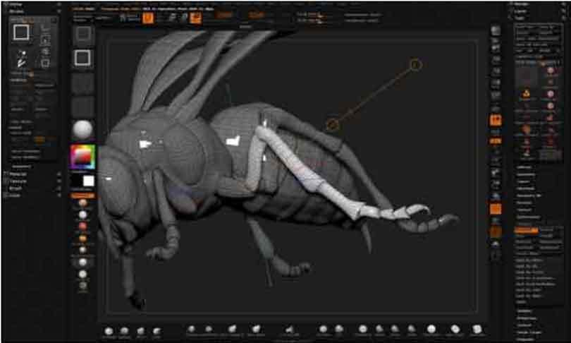 教学向｜分享3D建模技巧之，ZBrush硬表面雕刻技术技巧