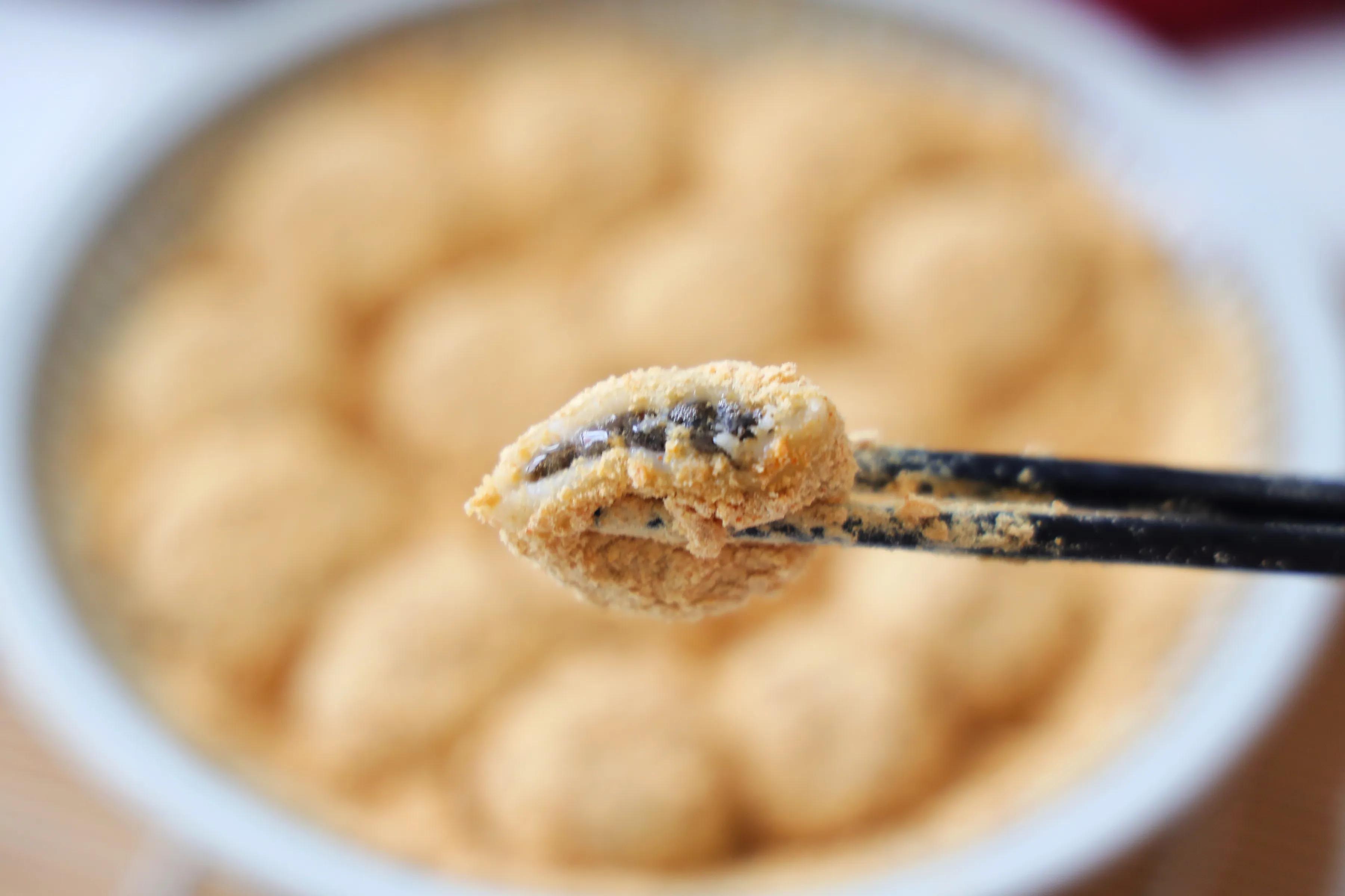 湯圓別直接煮著吃了，多加一步，好吃不甜膩，堪比街邊小吃，香！