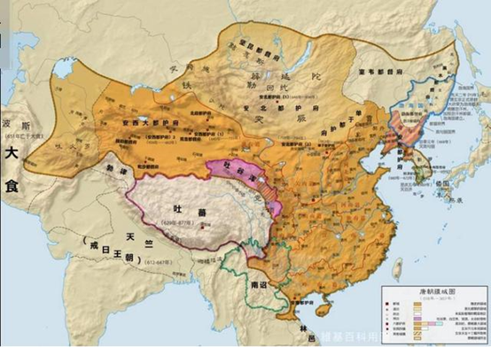 中國古代王朝的歷史版圖變遷