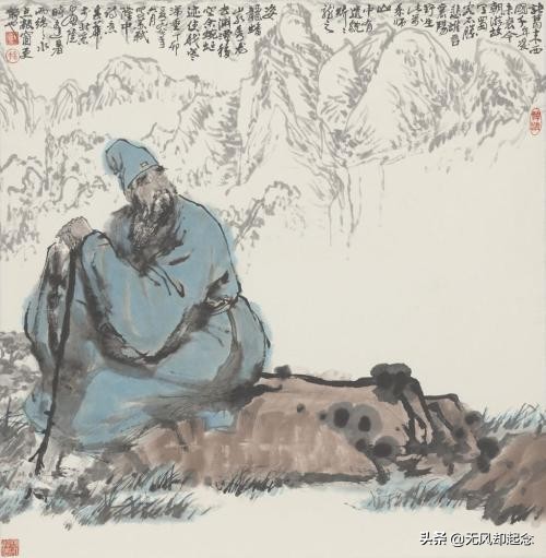 想不到苏轼居然如此自恋，他给晚辈写了一首词，自夸为“风流帅”