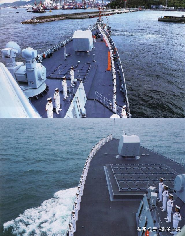 解放军一天入列三艘主战舰艇，外媒称可以写入历史，创造了记录