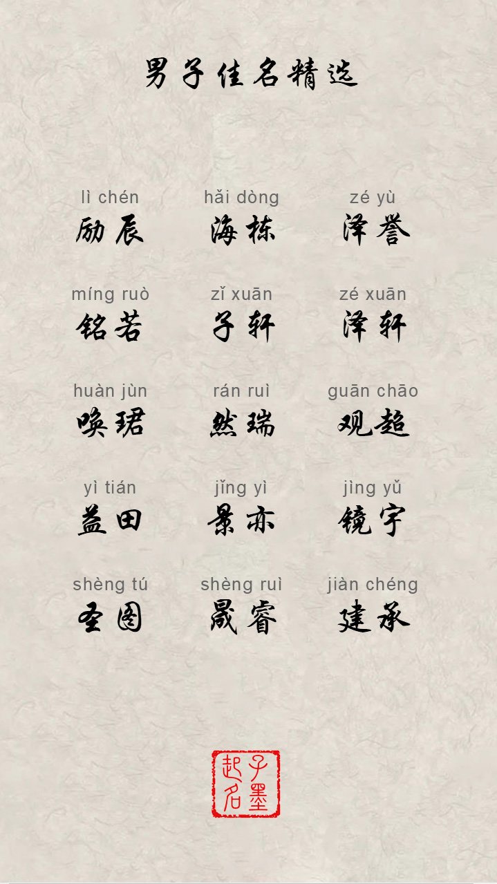 春季3月让耳朵怀孕的男宝宝名字 赠送给依旧在为起名犯愁的爸妈 育儿 蛋蛋赞