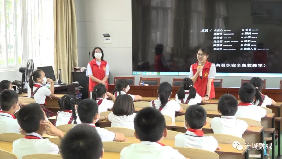 暑假安全“不放假”防溺水安全教育课走进校园