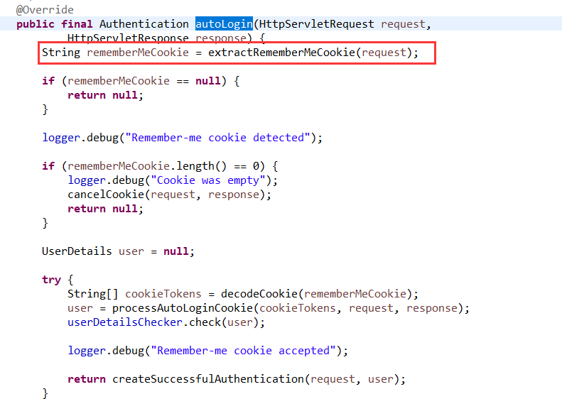 Spring Security记住我功能实现及源码分析