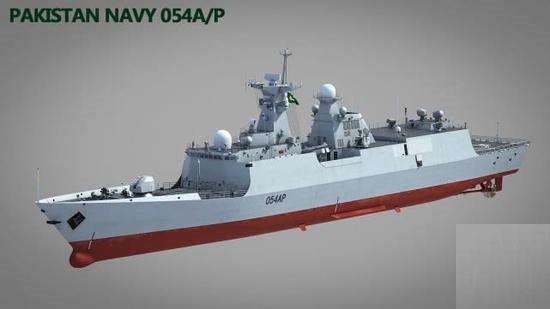 我国最强外贸护卫舰，巴基斯坦海军现代化的开端：054AP护卫舰
